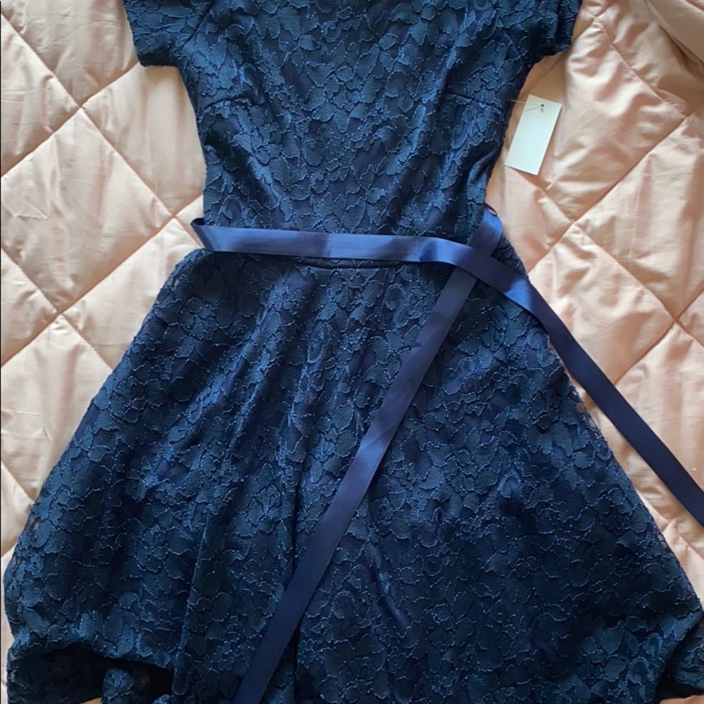 Navy Blue Dress